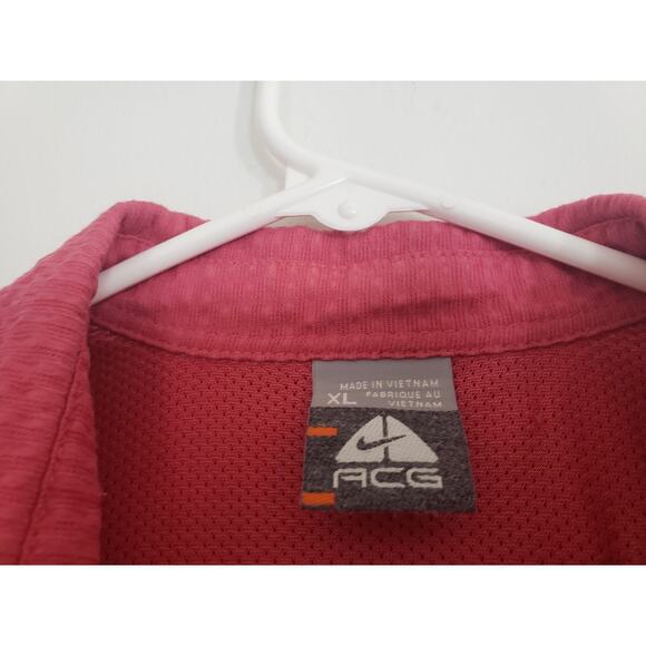(O5) Nike ACG Women's Vest Size XL Sleeveless Textured Seersucker Hiking Vented - Picture 3 of 7